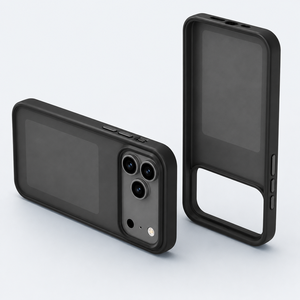 Tesla Key Card Phone Case for iPhone 14/15/16/17 – Built-In Keycard Holder, Compatible with Model 3/Y/S/X/Cybertruck