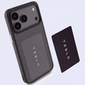 Tesla Key Card Phone Case for iPhone 14/15/16/17 – Built-In Keycard Holder, Compatible with Model 3/Y/S/X/Cybertruck